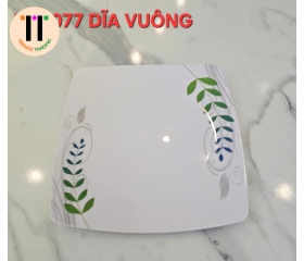 DĨA VUÔNG 10.5 MELAMINE