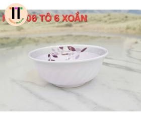 TÔ 6 XOẮN MELAMINE