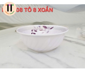 TÔ 8 XOẮN MELAMINE