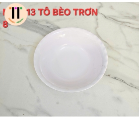 TÔ 8 BÈO TRƠN MELAMINE