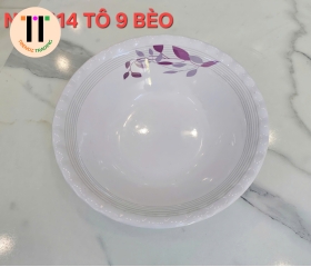 TÔ 9 BÈO TRƠN MELAMINE