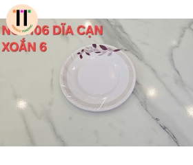 DĨA CẠN XOẮN 6 MELAMINE