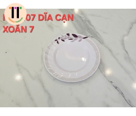 DĨA CẠN XOẮN 7 MELAMINE