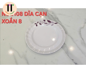 DĨA CẠN XOẮN 8 MELAMINE