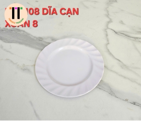 DĨA CẠN XOẮN 8 MELAMINE