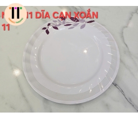 DĨA CẠN XOẮN 11 MELAMINE