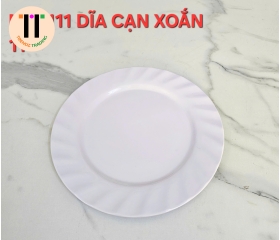 DĨA CẠN XOẮN 11 MELAMINE