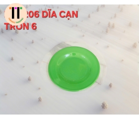 DĨA CẠN TRƠN 6 MELAMINE