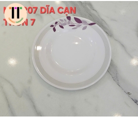 DĨA CẠN TRƠN 7 MELAMINE