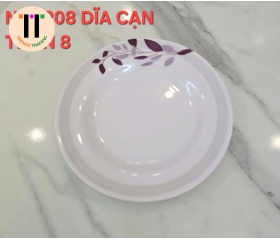 DĨA CẠN TRƠN 8 MELAMINE