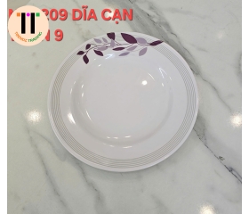 DĨA CẠN TRƠN 9 MELAMINE