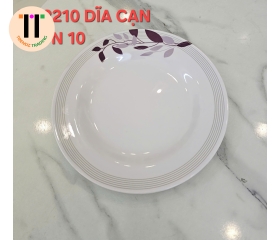 DĨA CẠN TRƠN 10 MELAMINE