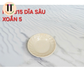 DĨA SÂU XOẮN 5 MELAMINE