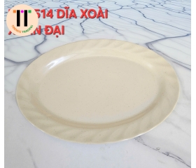 DĨA XOÀI XOẮN 14 MELAMINE