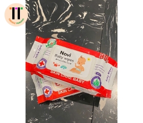 KHĂN BABY NAVI ĐỎ 80G
