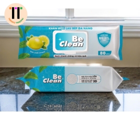 KHĂN ƯỚT ĐA NĂNG BECLEAN 80 TO