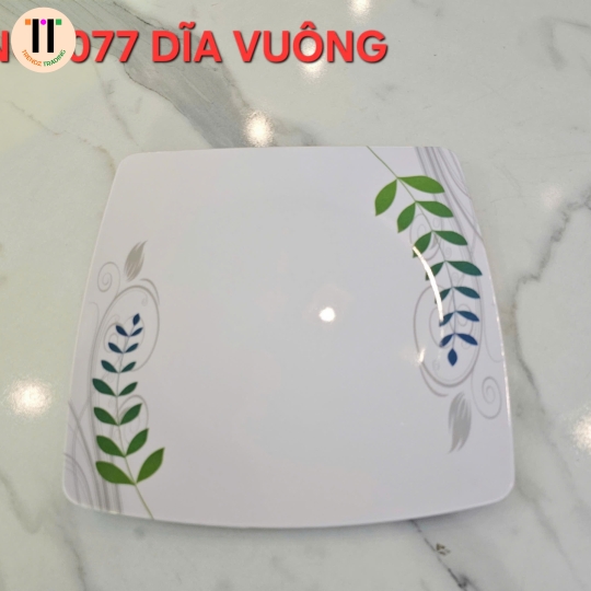 DĨA VUÔNG 10.5 MELAMINE