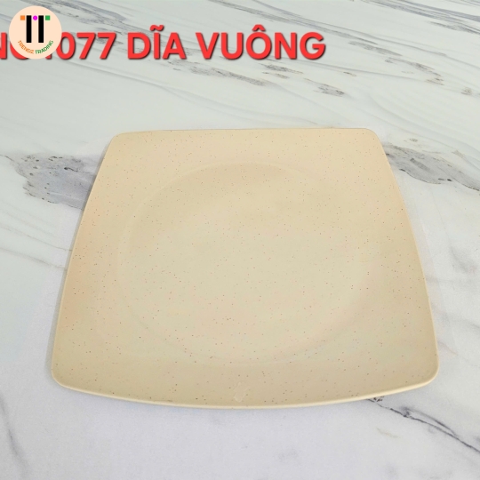 DĨA VUÔNG 10.5 MELAMINE