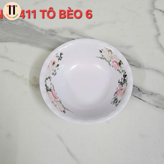 TÔ 6 BÈO TRƠN MELAMINE