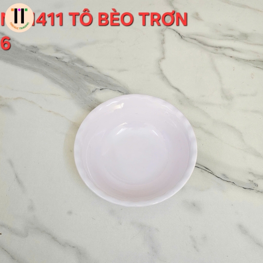 TÔ 6 BÈO TRƠN MELAMINE