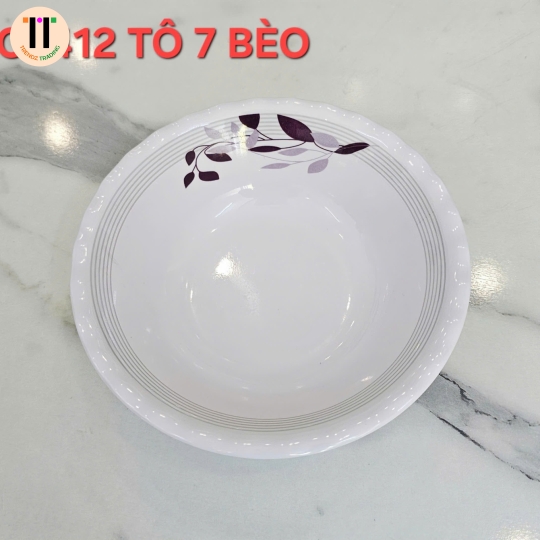 TÔ 7 BÈO TRƠN MELAMINE