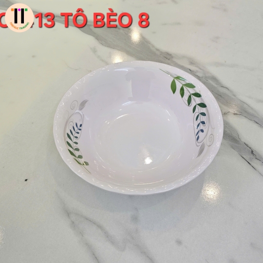 TÔ 8 BÈO TRƠN MELAMINE