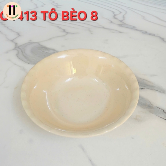 TÔ 8 BÈO TRƠN MELAMINE