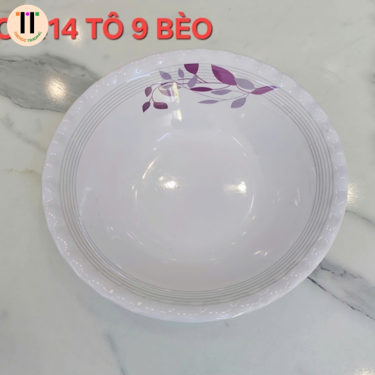 TÔ 9 BÈO TRƠN MELAMINE