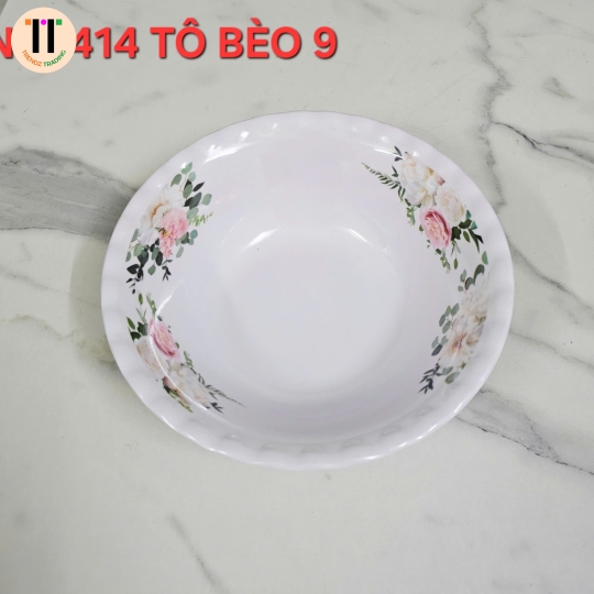 TÔ 9 BÈO TRƠN MELAMINE