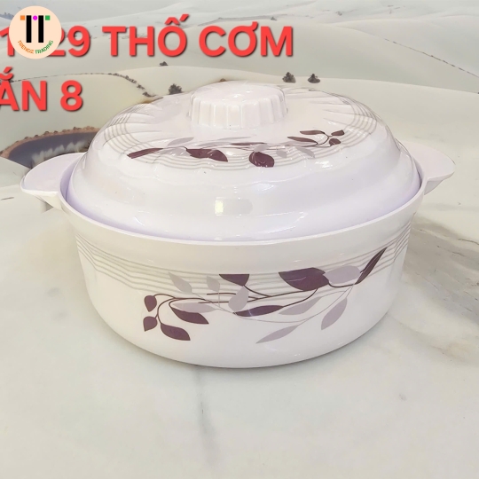 BỘ THỐ CƠM XOẮN 8 MELAMINE