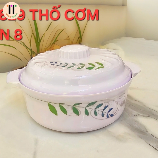 BỘ THỐ CƠM XOẮN 8 MELAMINE