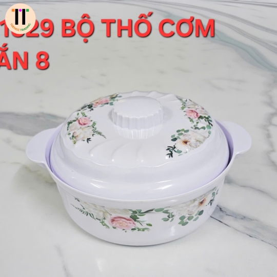 BỘ THỐ CƠM XOẮN 8 MELAMINE