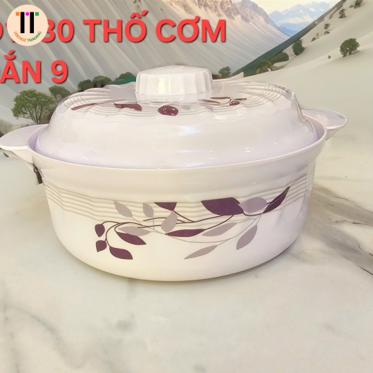 BỘ THỐ CƠM XOẮN 9 MELAMINE