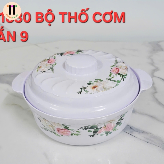BỘ THỐ CƠM XOẮN 9 MELAMINE