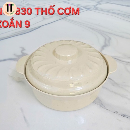 BỘ THỐ CƠM XOẮN 9 MELAMINE
