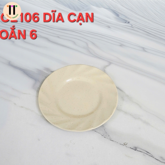 DĨA CẠN XOẮN 6 MELAMINE