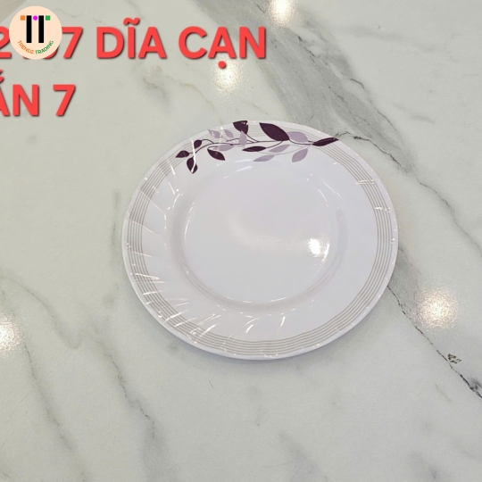 DĨA CẠN XOẮN 7 MELAMINE
