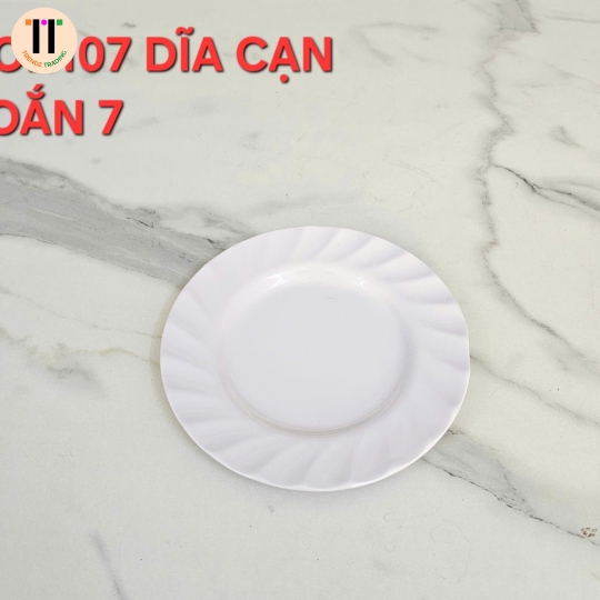 DĨA CẠN XOẮN 7 MELAMINE