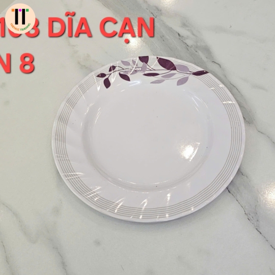DĨA CẠN XOẮN 8 MELAMINE