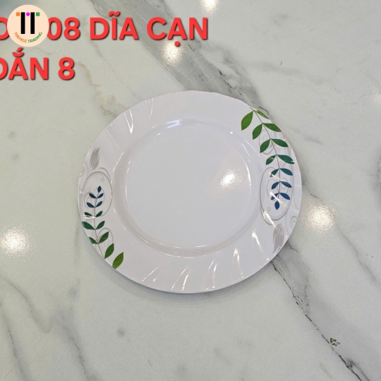 DĨA CẠN XOẮN 8 MELAMINE