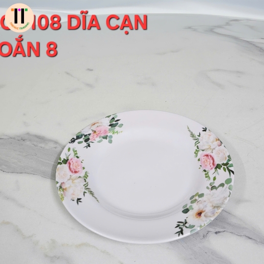DĨA CẠN XOẮN 8 MELAMINE