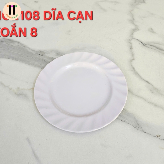 DĨA CẠN XOẮN 8 MELAMINE