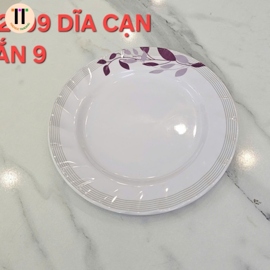 DĨA CẠN XOẮN 9 MELAMINE