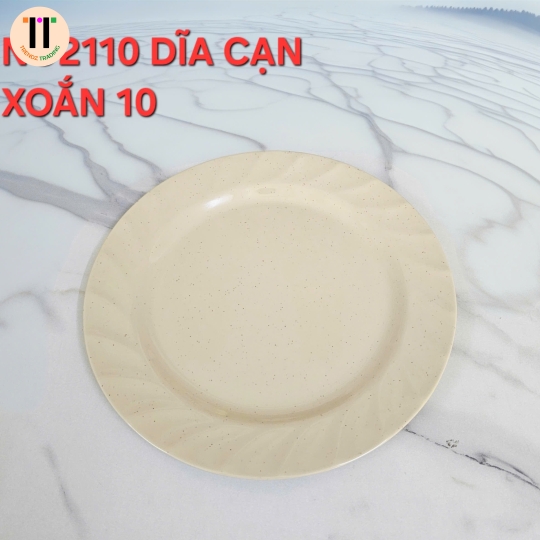 DĨA CẠN XOẮN 10 MELAMINE