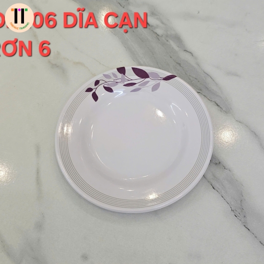 DĨA CẠN TRƠN 6 MELAMINE