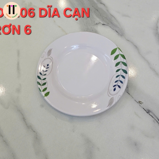 DĨA CẠN TRƠN 6 MELAMINE