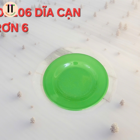 DĨA CẠN TRƠN 6 MELAMINE