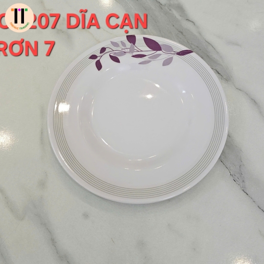 DĨA CẠN TRƠN 7 MELAMINE