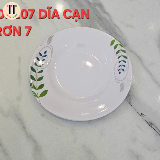 DĨA CẠN TRƠN 7 MELAMINE