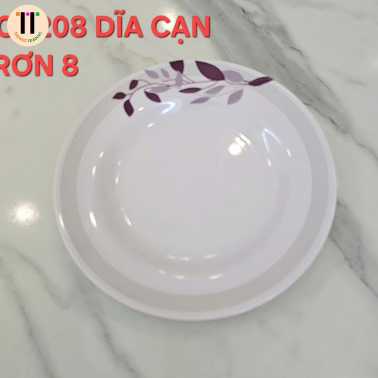 DĨA CẠN TRƠN 8 MELAMINE